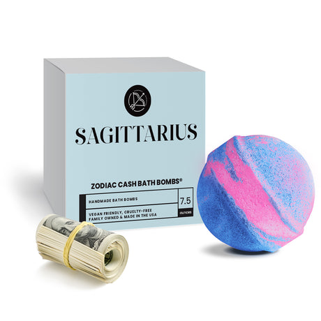 Sagittarius Zodiac Cash Bath Bomb