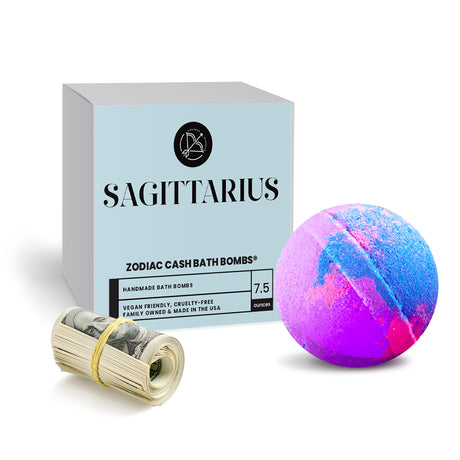 Sagittarius Zodiac Cash Bath Bomb