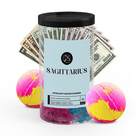 Sagittarius Astrology Cash Bath Bombs