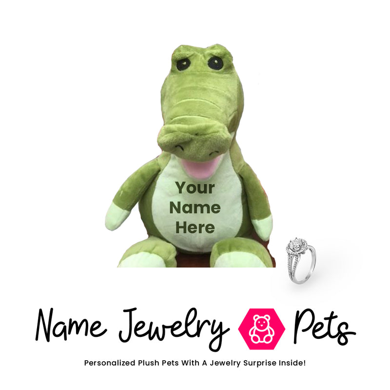 Alligator Name Jewelry Pet