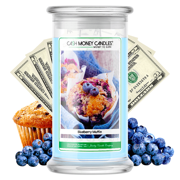 Blueberry Muffin Cash Money Candle