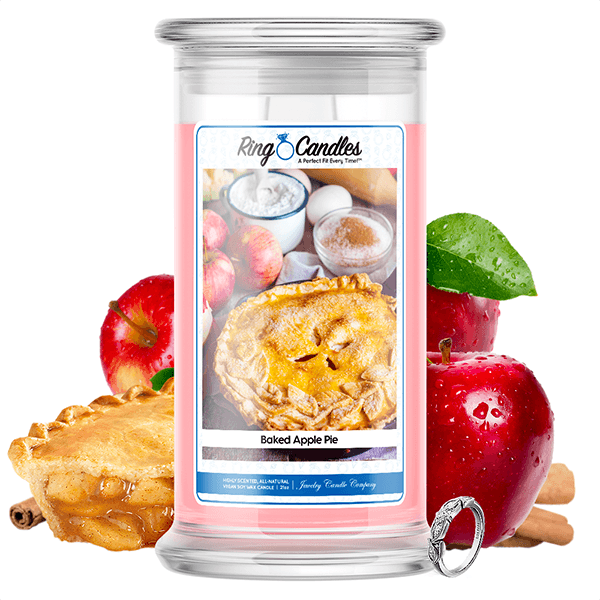 Baked Apple Pie Ring Candle