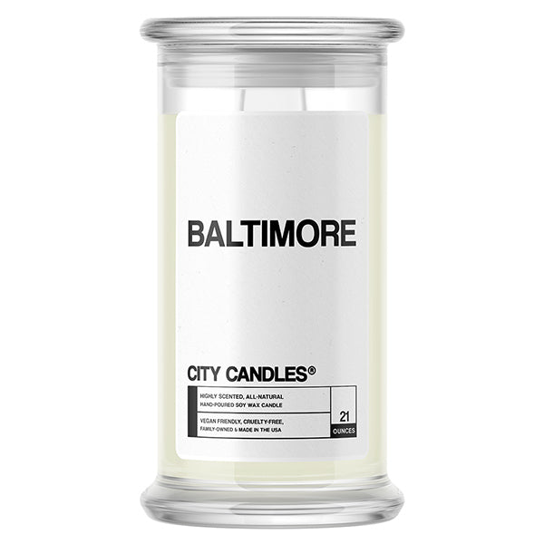 Baltimore City Candle