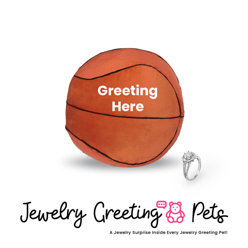 Basketball Jewelry Greeting Pet