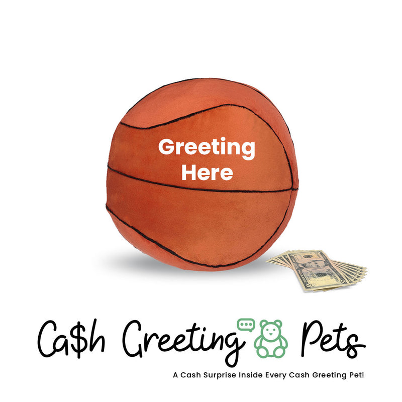 Basketball Cash Greeting Pet
