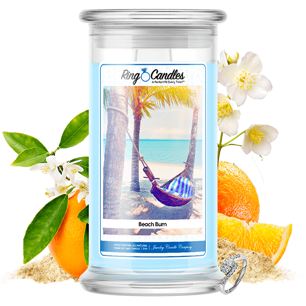 Beach Bum Ring Candle