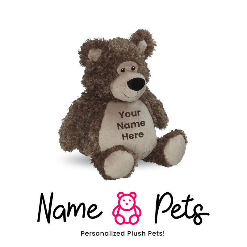 Bear-Grey Name Pet