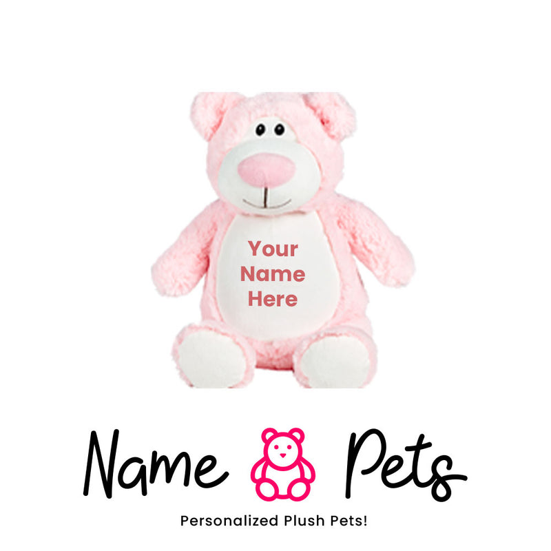 Bear-Pink Name Pet