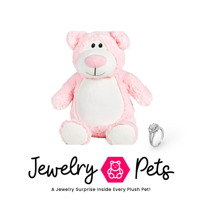 Bear-Pink Jewelry Pet