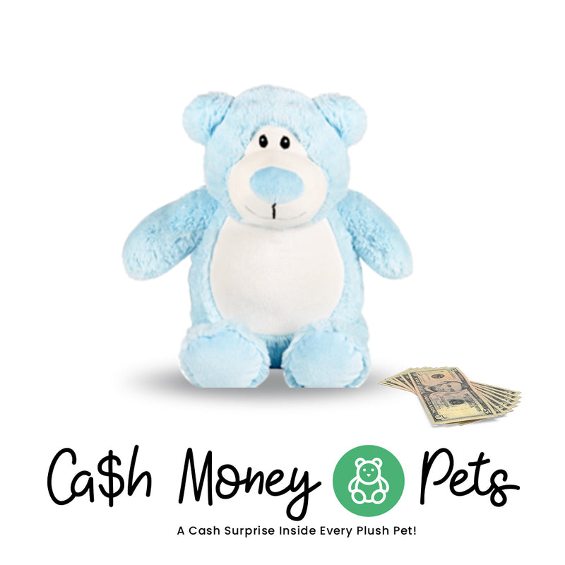 Bear-Blue Cash Money Pet