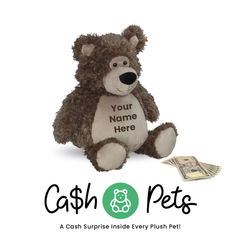 Bear-Grey Cash Pet