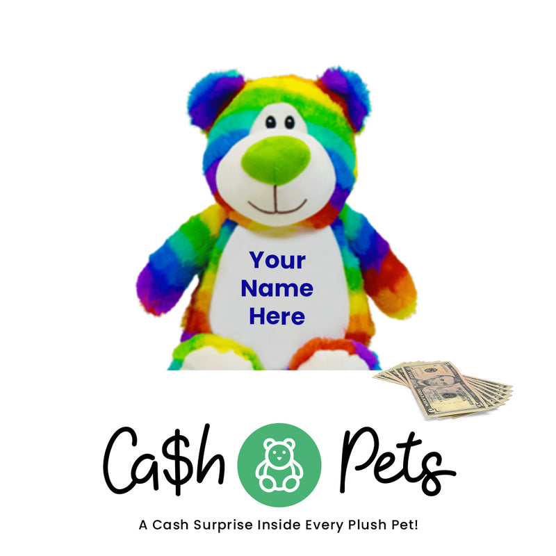 Bear-Rainbow Cash Pet