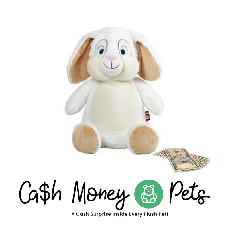 Bunny-White Cash Money Pet