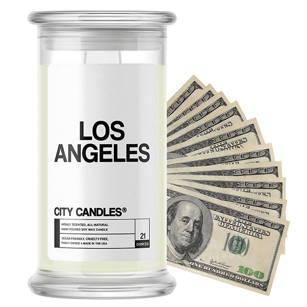 Los Angeles | City Cash Candle®-City Cash Candles®-The Official Website of Jewelry Candles - Find Jewelry In Candles!