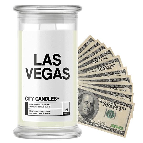 Las Vegas | City Cash Candle®-City Cash Candles®-The Official Website of Jewelry Candles - Find Jewelry In Candles!