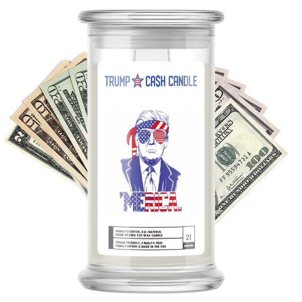Donal Trump Cash Candle!