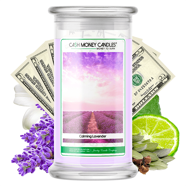 Calming Lavender Cash Money Candles