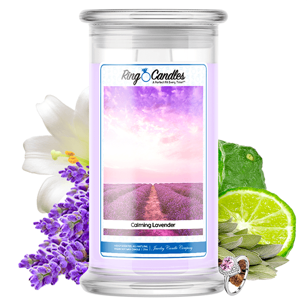 Calming Lavender Ring Candle