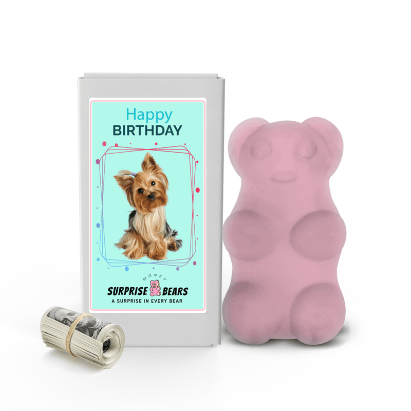 Happy Birthday Cash Surprise Bear