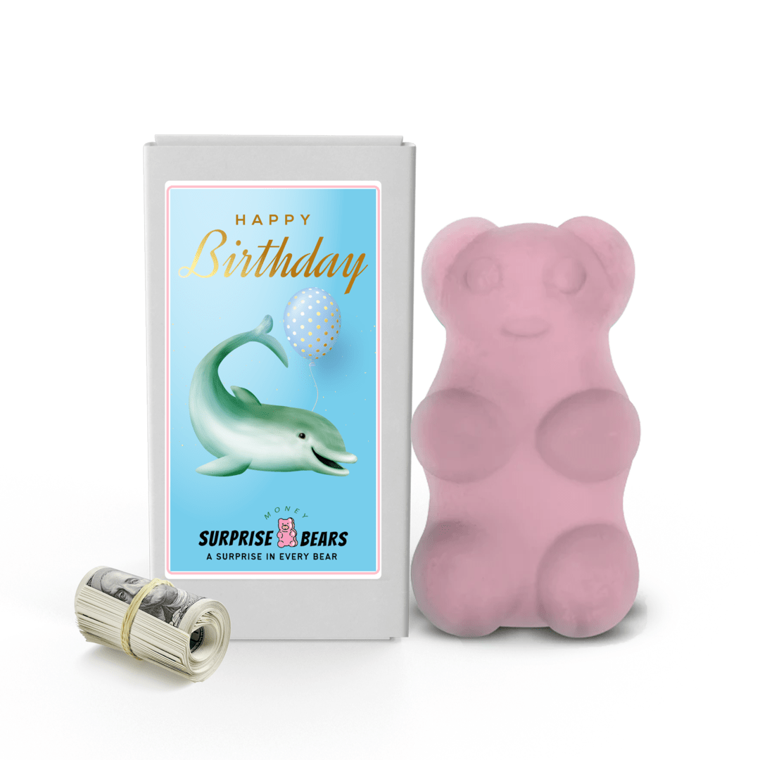 Happy Birthday Cash Surprise Bear