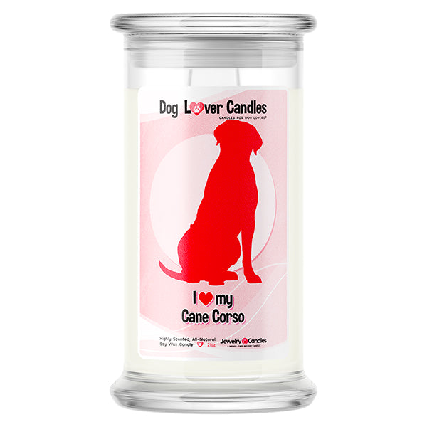 Cane Corso Dog Lover Candle