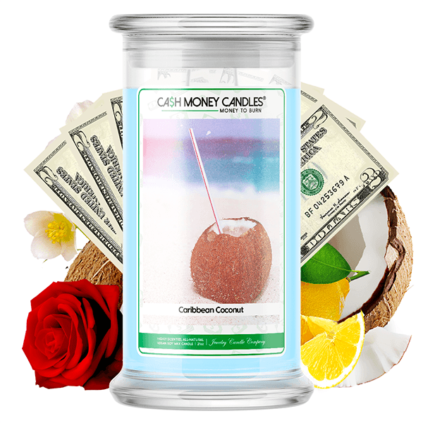 Caribbean Coconut Cash Money Candles