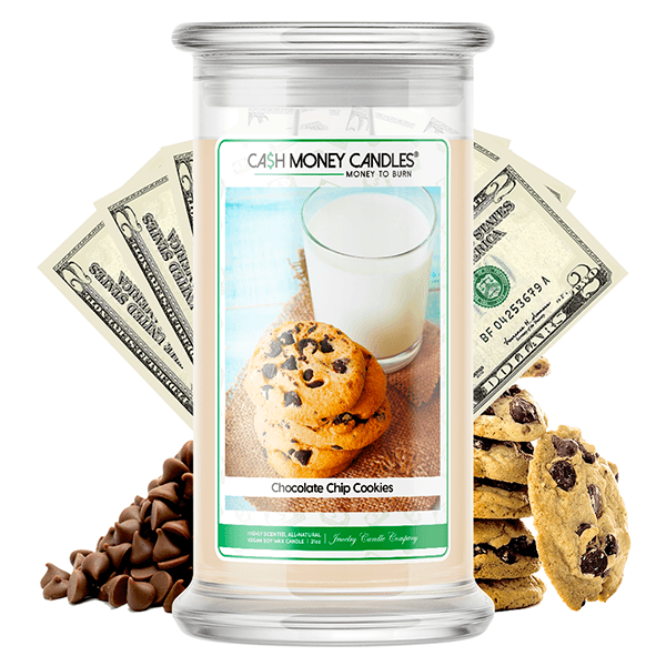 Chocolate Chip Cookies Cash Money Candles