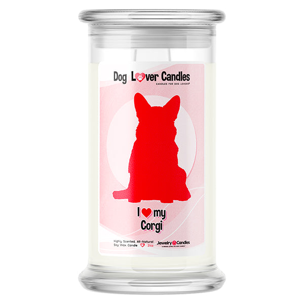 Corgi Dog Lover Candle