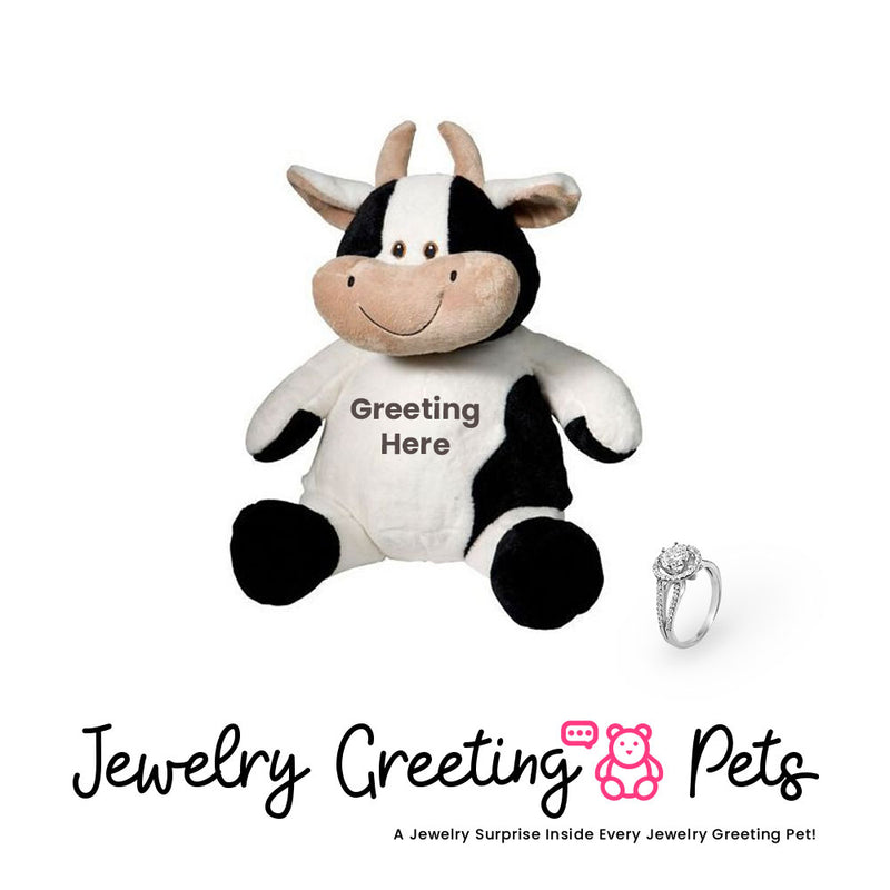 Cow-2 Jewelry Greeting Pet