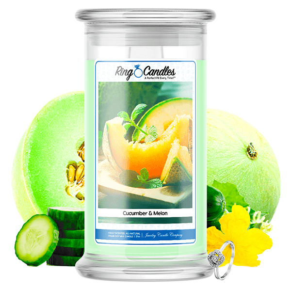 Cucumber & Melon Ring Candle