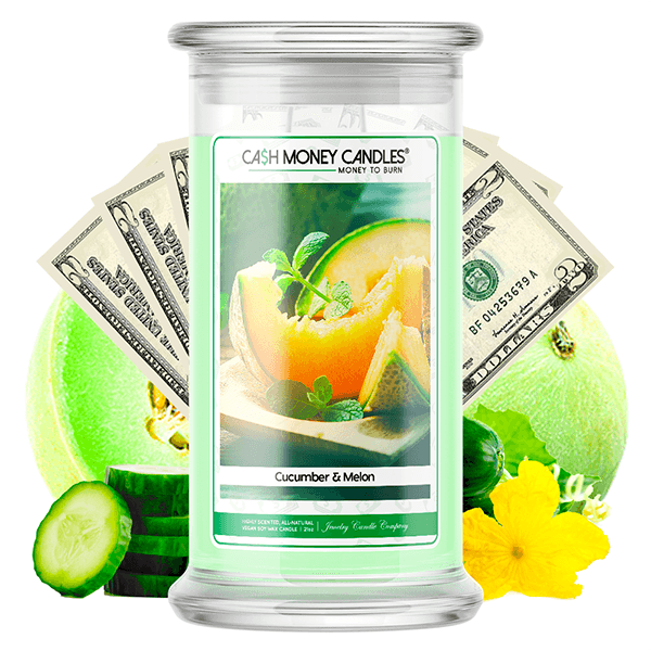 Cucumber & Melon Cash Money Candle