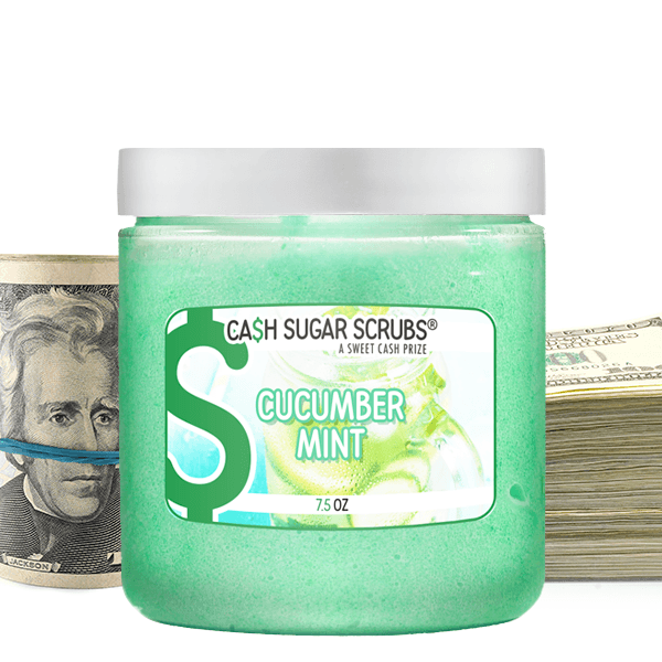 Cucumber Mint Cash Sugar Scrubs