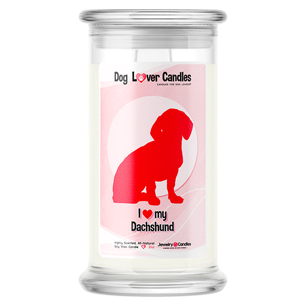 Dachshund Dog Lover Candle