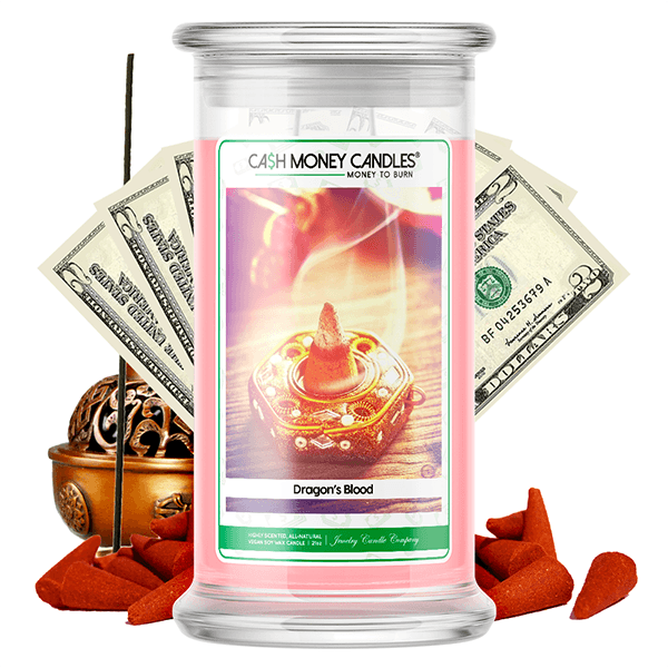 Dragon's Blood Cash Money Candle