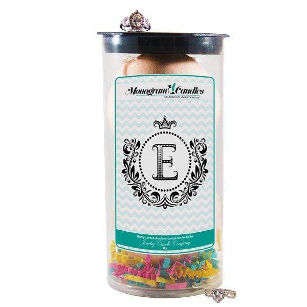 Letter E | Monogram Bath Bombs-Jewelry Bath Bombs-The Official Website of Jewelry Candles - Find Jewelry In Candles!