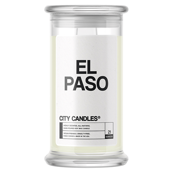 El Paso City Candle