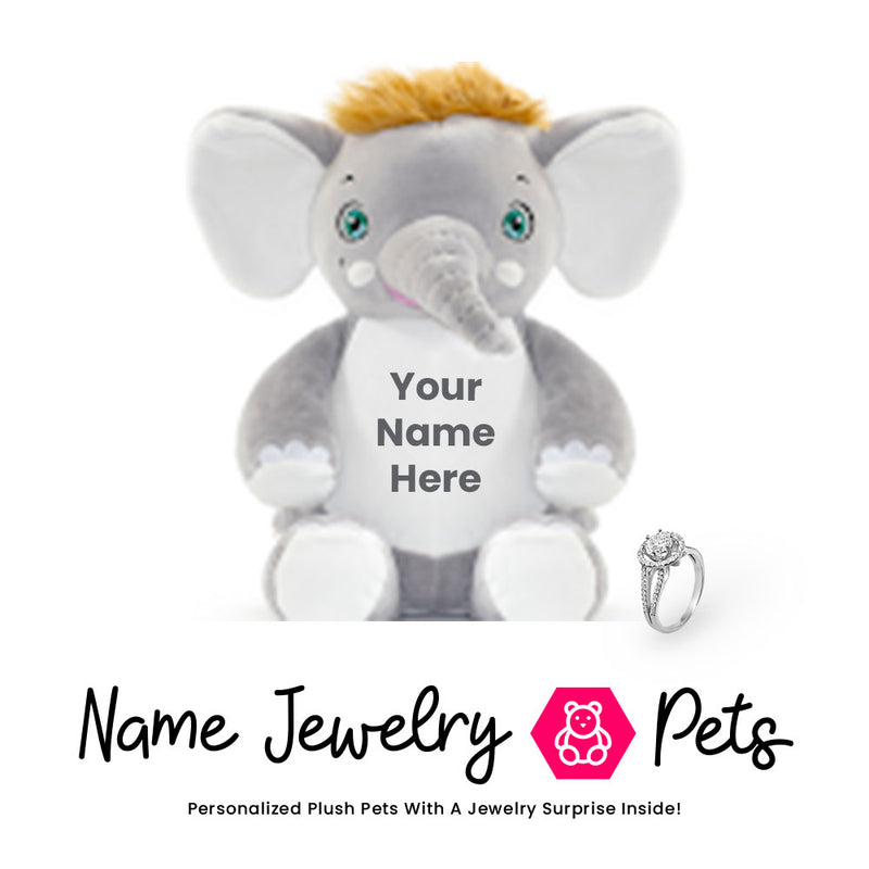 Elephant-2 Name Jewelry  Pet