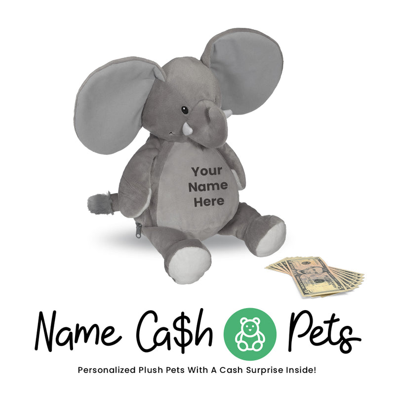 Elephant-1 Name Cash Pet