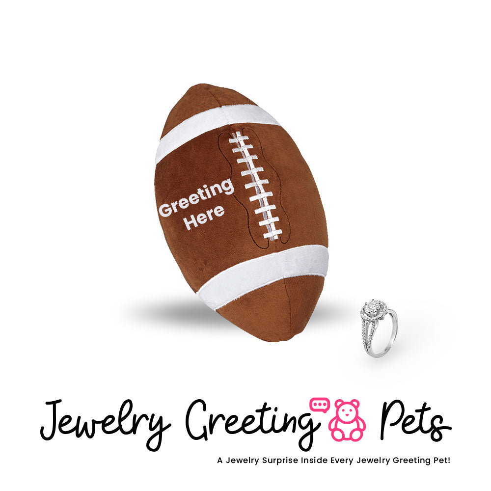 Football Jewelry Greeting Pet