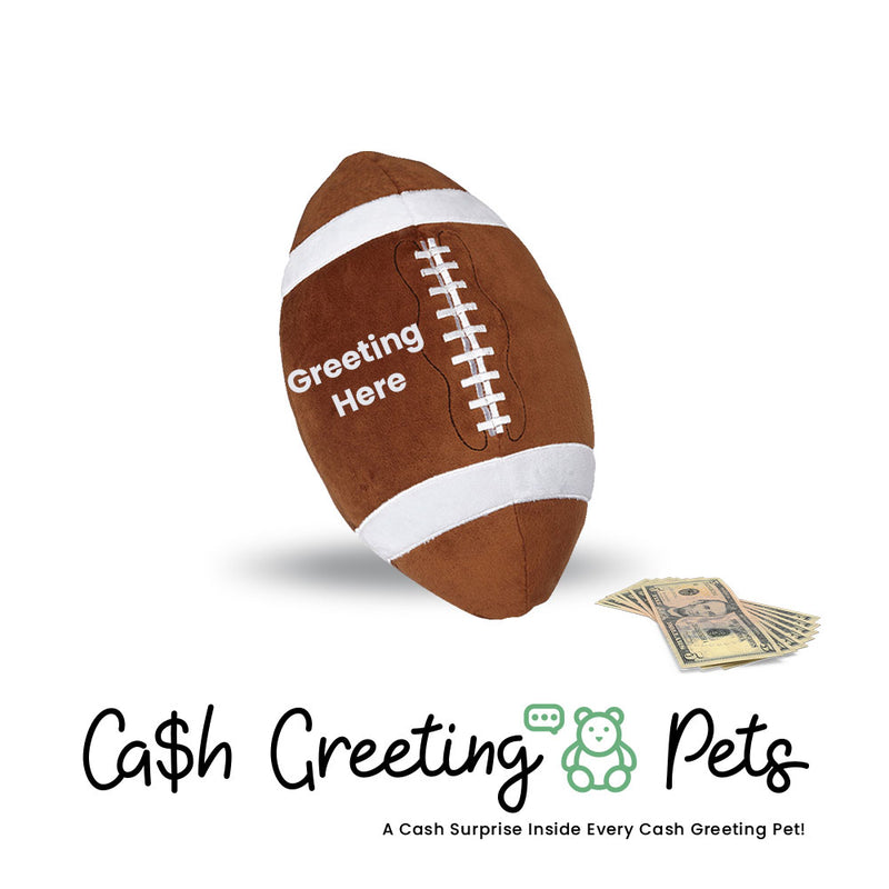 Football Cash Greeting Pet