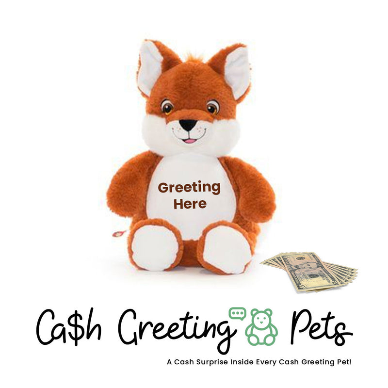 Fox-1 Cash Greeting Pet