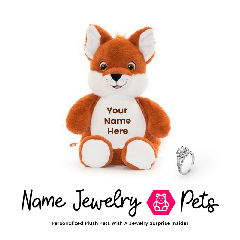 Fox Name Jewelry  Pet