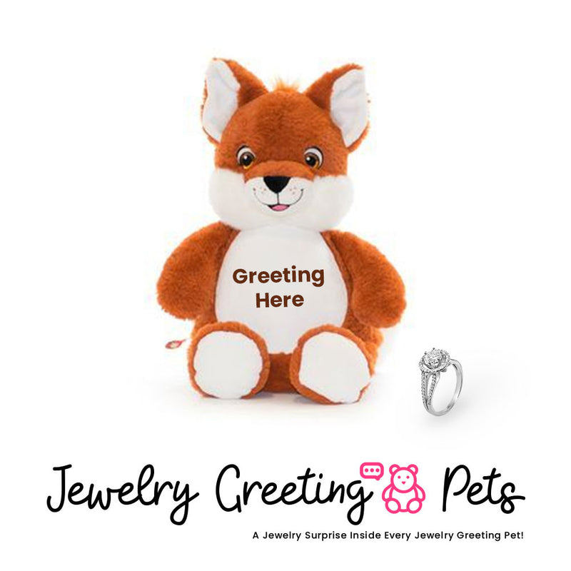 Fox Jewelry Greeting Pet
