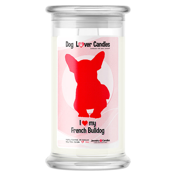 French Bulldog Dog Lover Candle