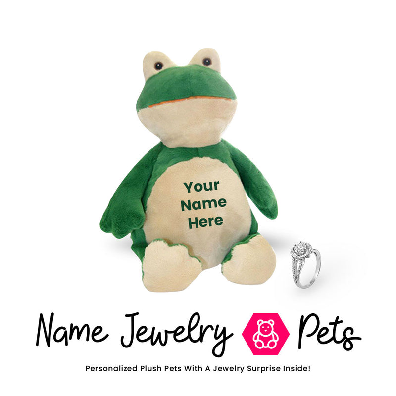 Frog Name Jewelry  Pet