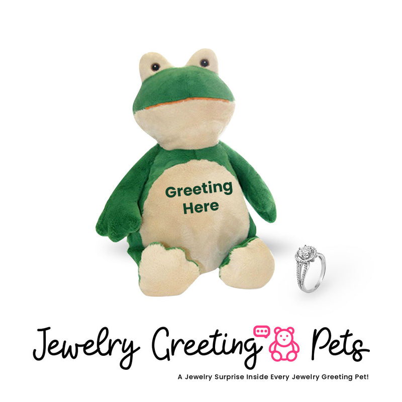 Frog Jewelry Greeting Pet
