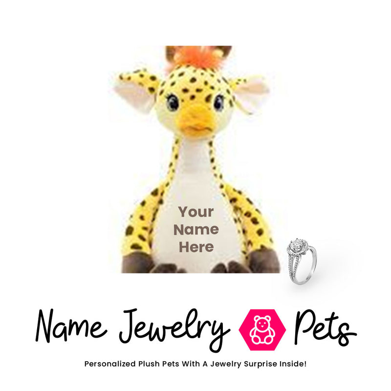 Giraffe Name Jewelry  Pet