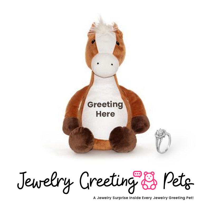 Horse-2 Jewelry Greeting Pet