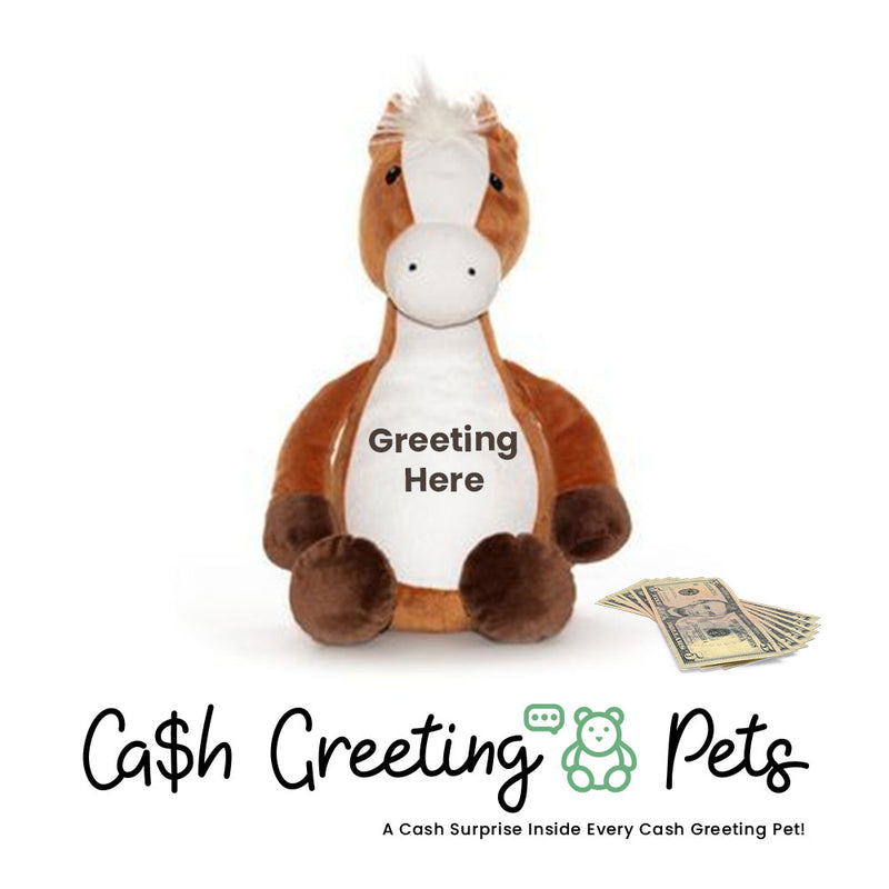 Horse-2 Cash Greeting Pet