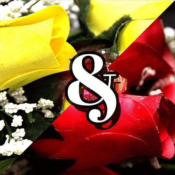 Red & Yellow | Jewelry Roses® Twin Bouquets-Wax Dipped Roses-The Official Website of Jewelry Candles - Find Jewelry In Candles!